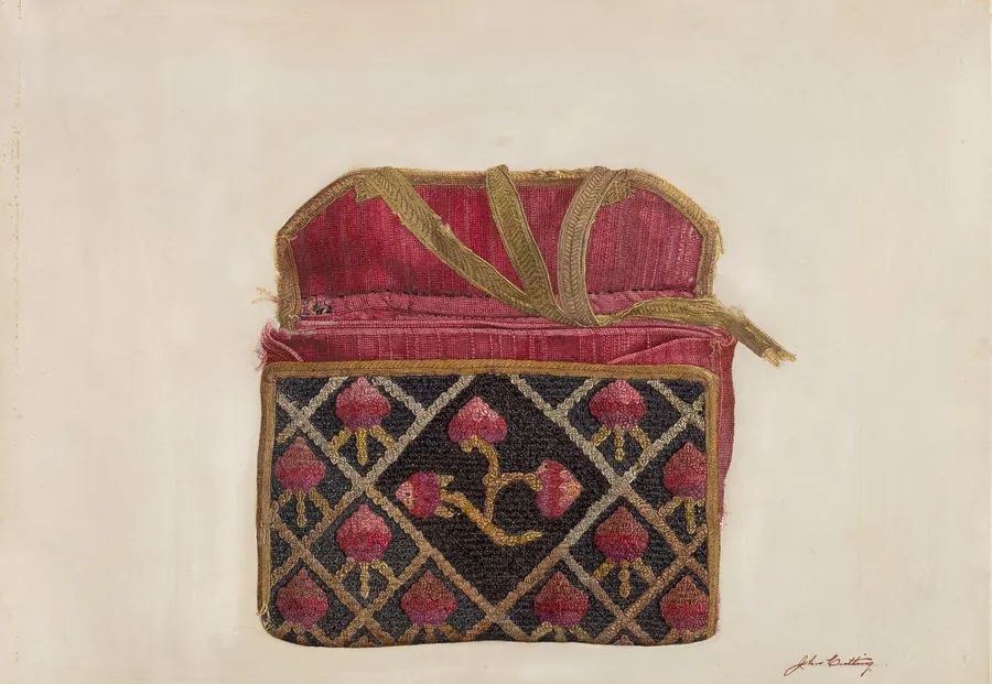 Wool Pocketbook by John Cutting