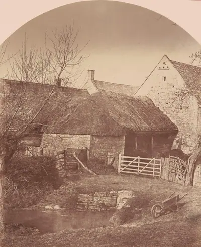 Farm Yard, Prestbury near Cheltenham