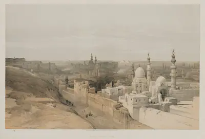 Egypt and Nubia, Volume III, No. 26, Cairo, Looking West