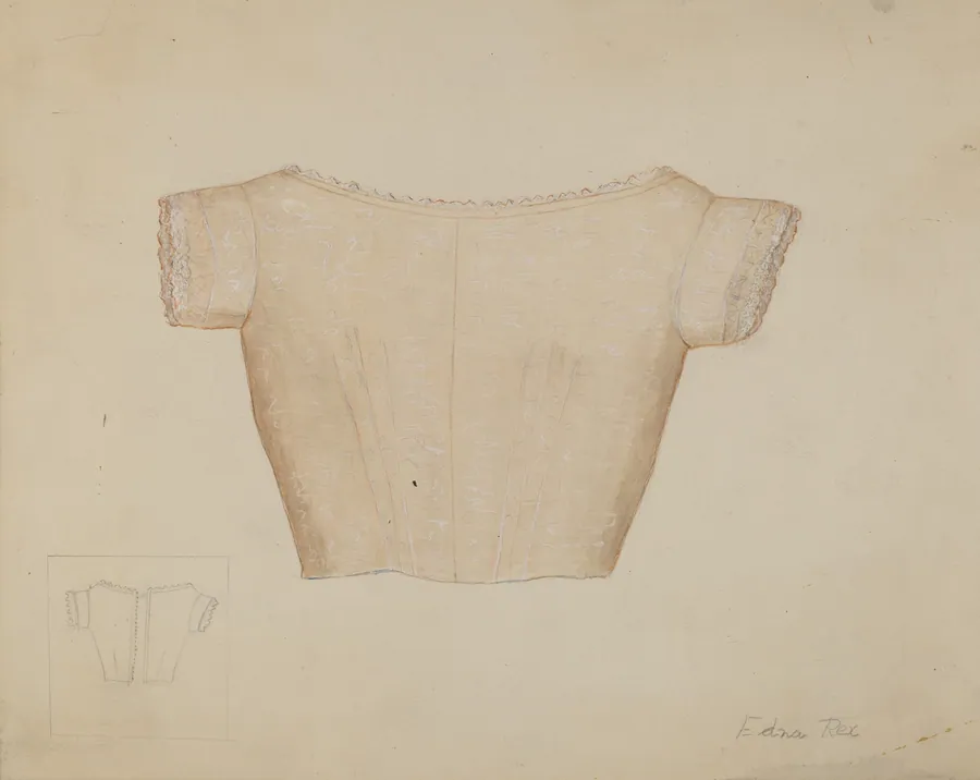 Wedding Under Bodice by Edna Crenshaw Rex