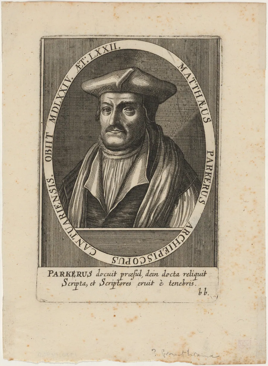 Matthew Parker, Archbishop of Canterbury by Unknown 19th Century
