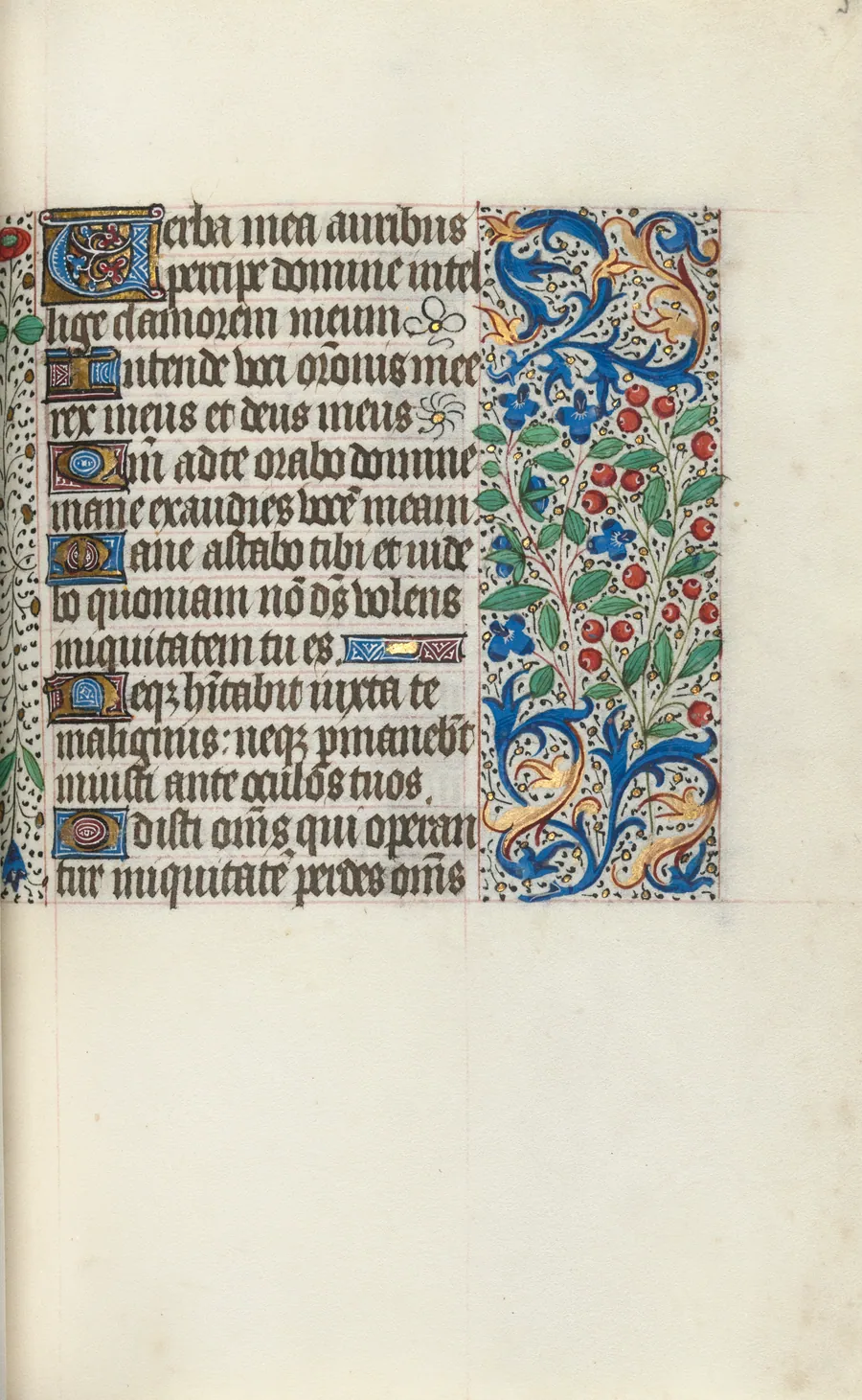 Book of Hours (Use of Rouen): fol. 59r by Master of the Geneva Latini