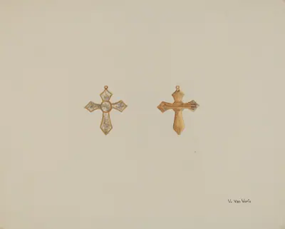 Cross-shaped Pin