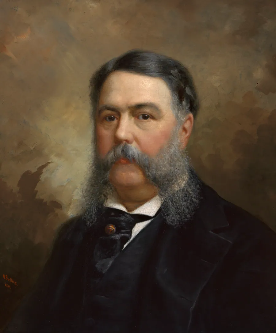 Chester A. Arthur by Ole Peter Hansen Balling, 13 Apr 1823 - 1 May 1906
