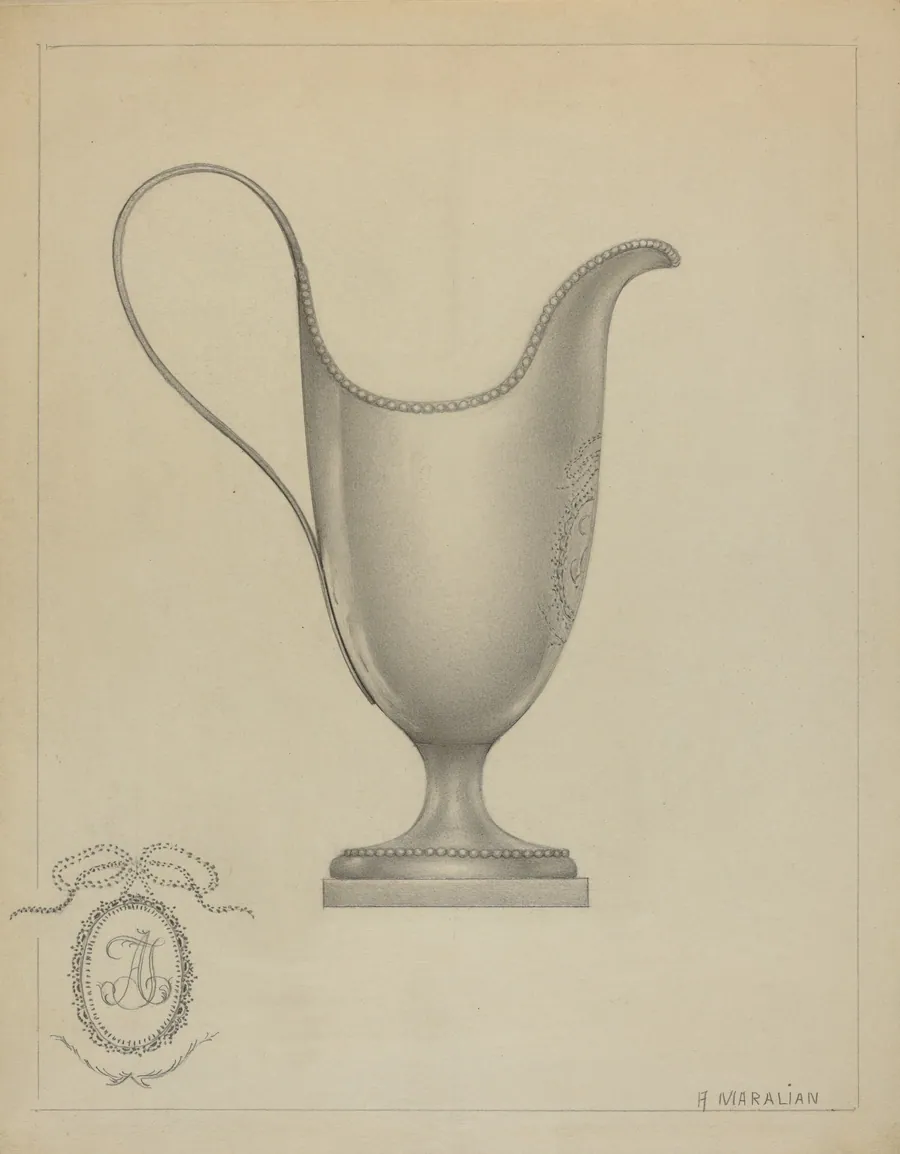 Silver Creamer by Arsen Maralian