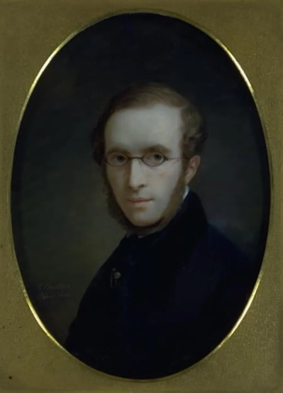 Selvportræt by Johannes Møller