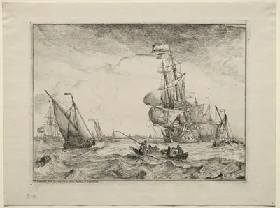 Ships Under Full Sail