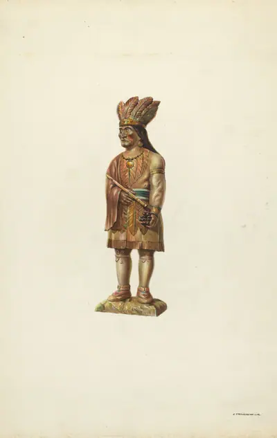 Wooden Indian