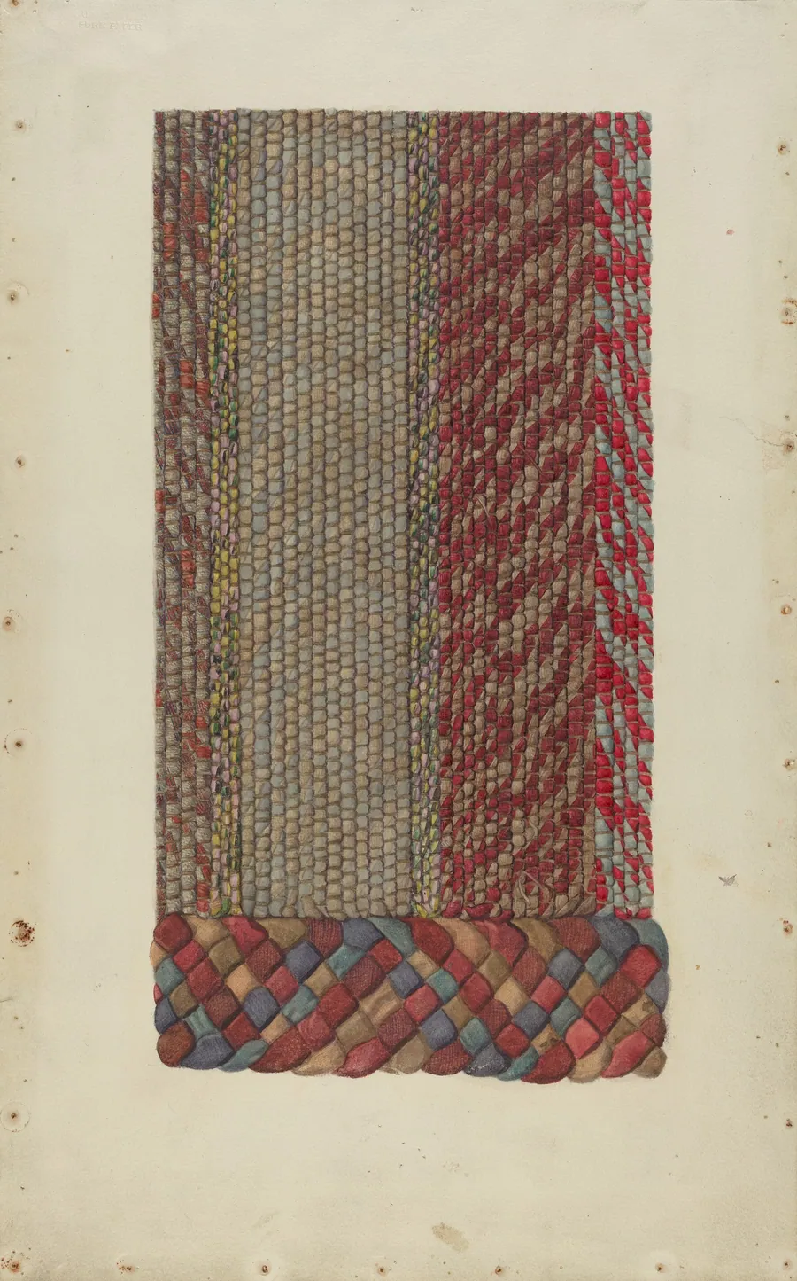 Shaker Rug by Alice Stearns