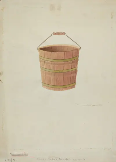 Shaker Cedar Bucket