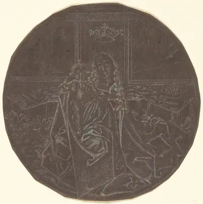 The Madonna and Child in a Garden