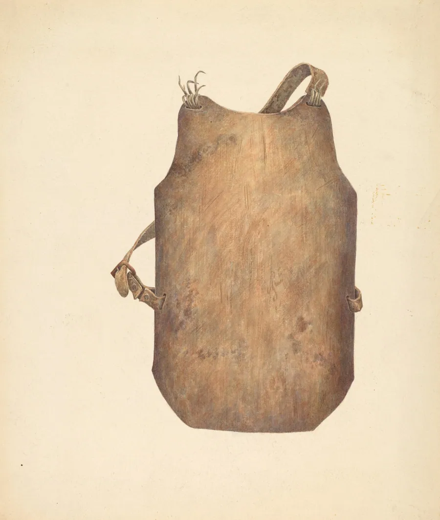 Iron Breast Plate by American 20th Century