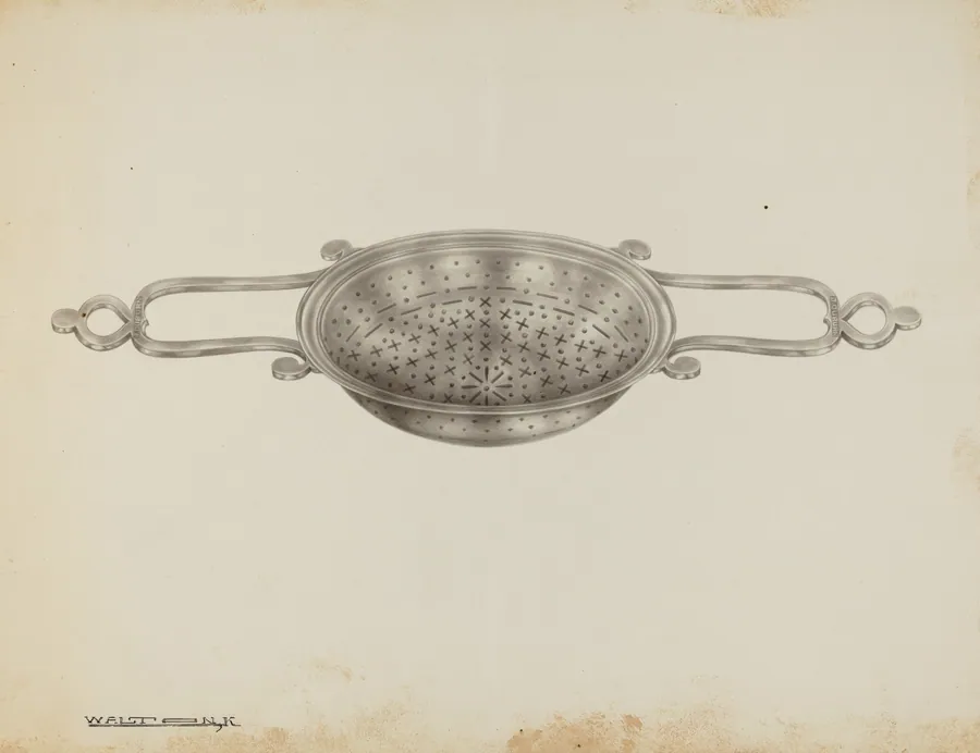 Silver Strainer by Kalamian Walton
