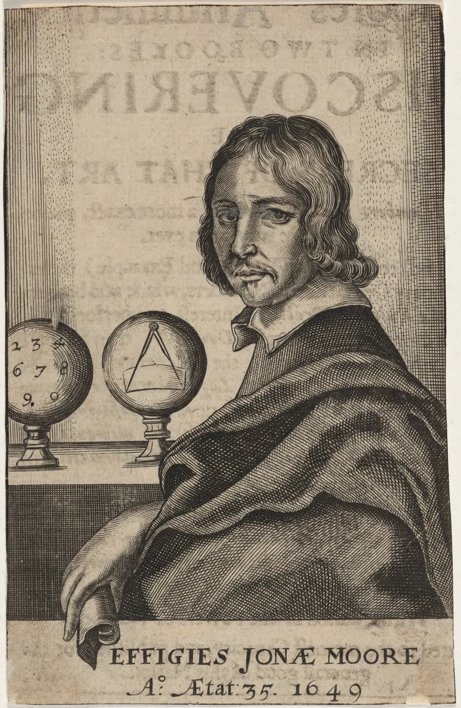Sir Jonas Moore by Thomas Cross