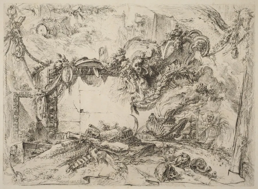 The Monumental Tablet by Giovanni Battista Piranesi
