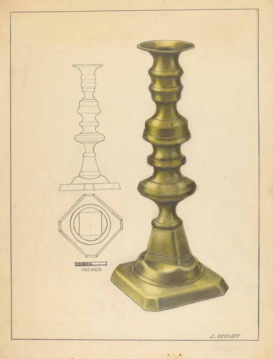 Candlestick by Jack Staloff