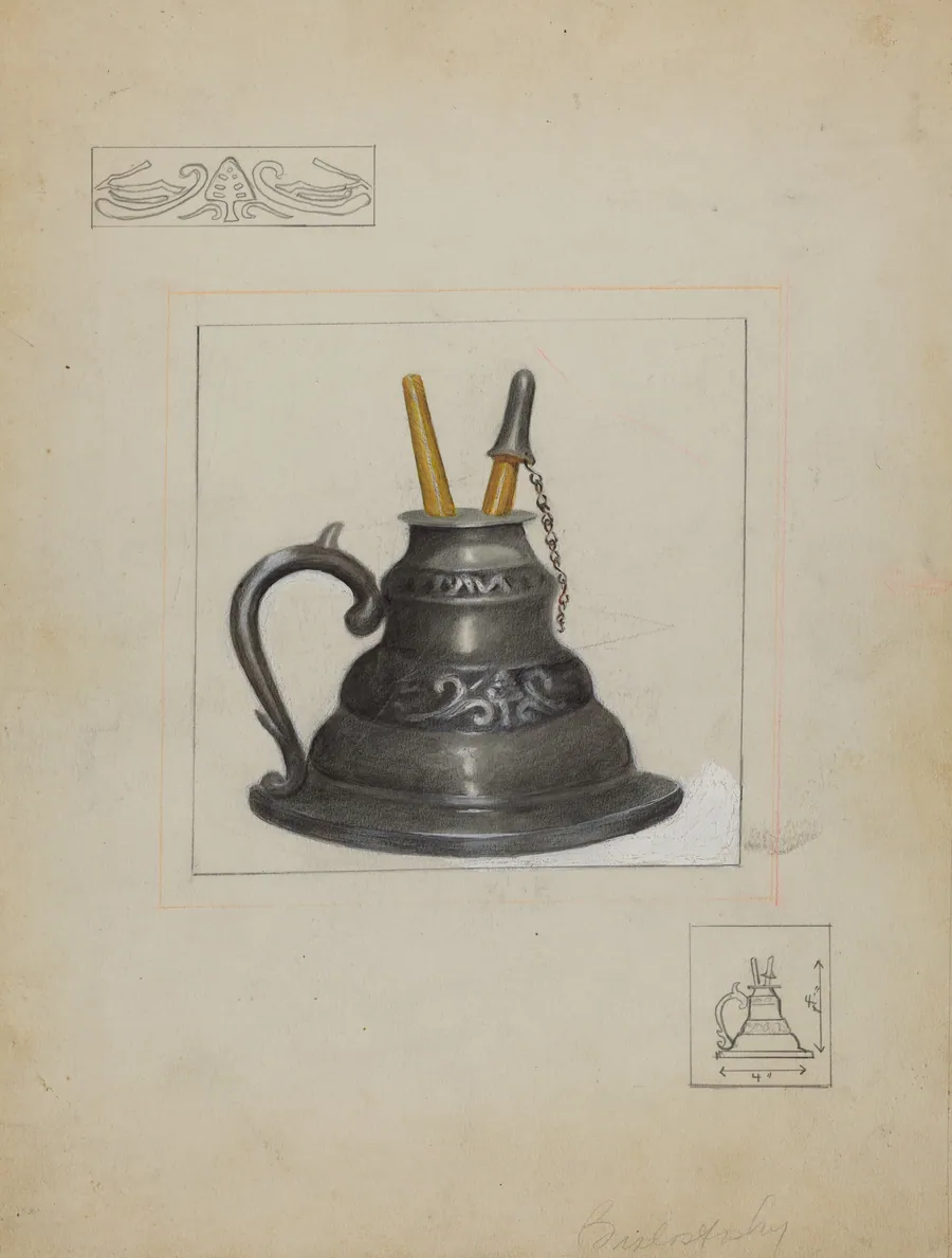 Lamp by Ruth Bialostosky