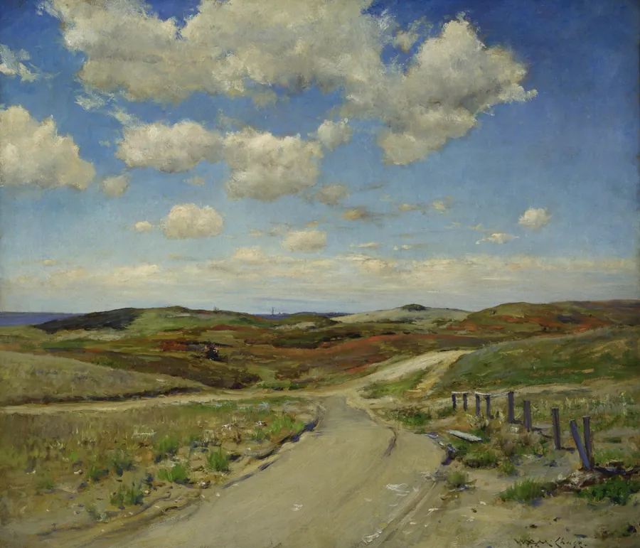 Shinnecock Hills by William Merritt Chase, born Williamsburg, IN 1849-died New York City 1916