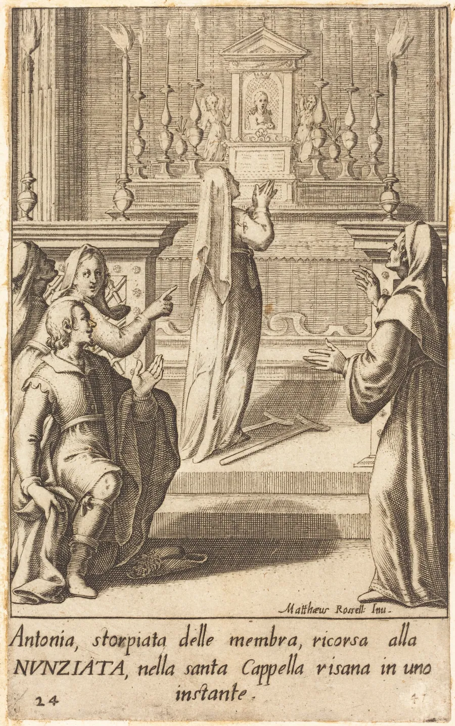 Antonia by Jacques Callot