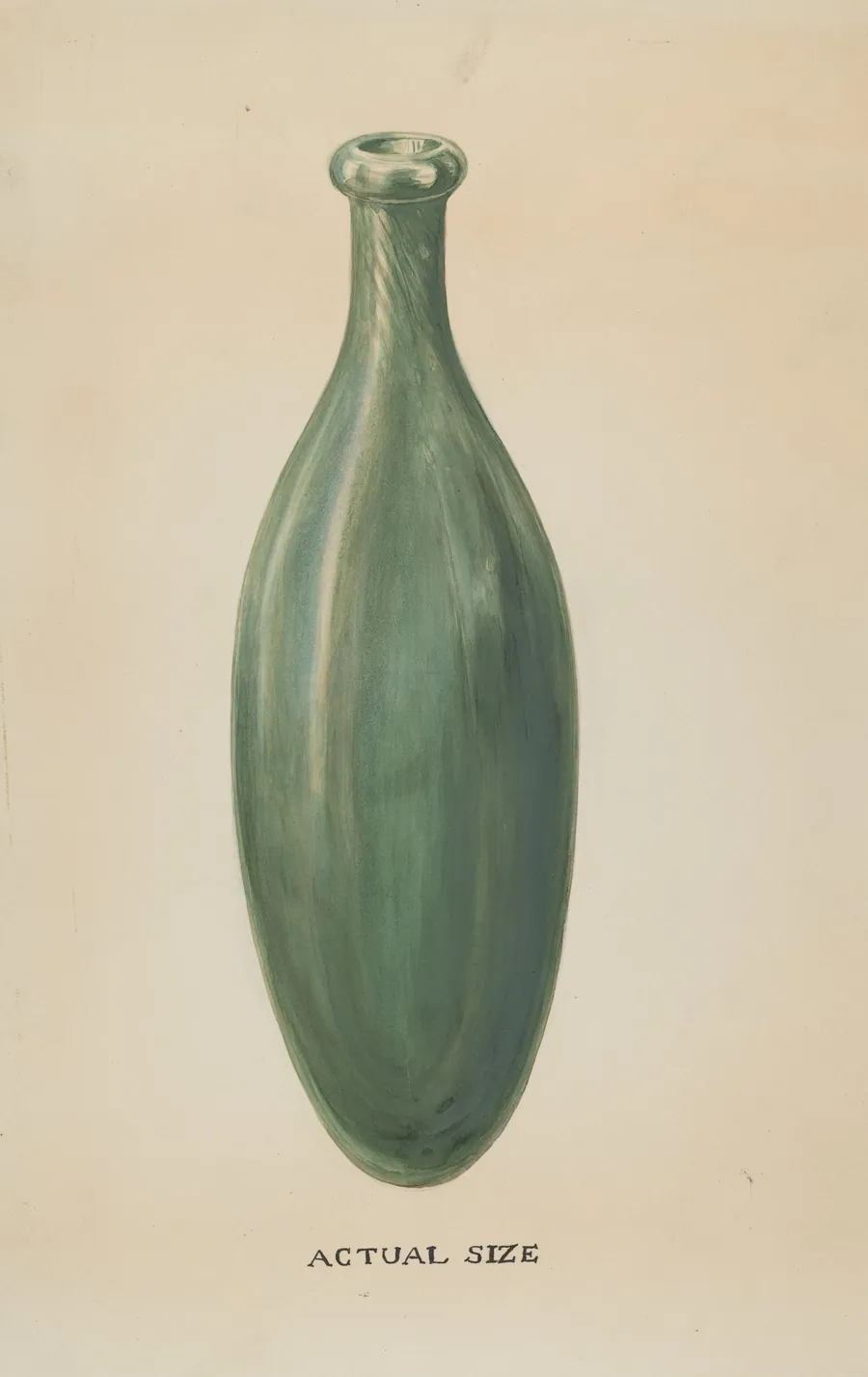 Glass Nursing Bottle by Pauline Fisch