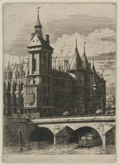 La Tour de l'Horloge, Paris (The Clock Tower, Paris)