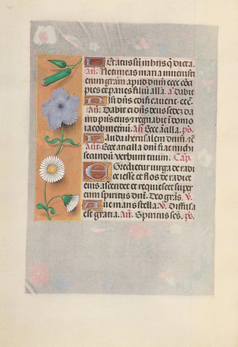 Hours of Queen Isabella the Catholic, Queen of Spain:  Fol. 160v by Master of the First Prayerbook of Maximillian