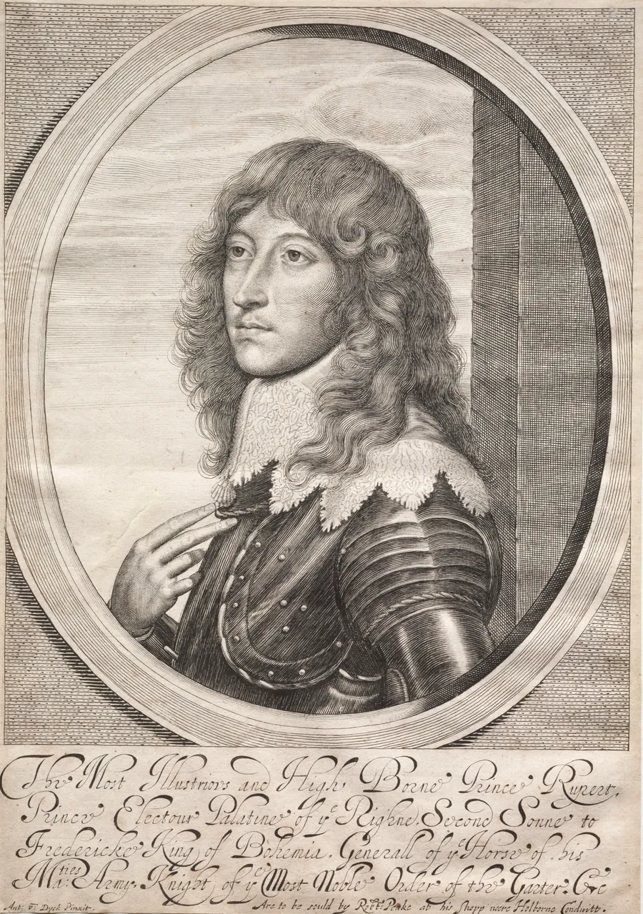 Prince Rupert by William Faithorne