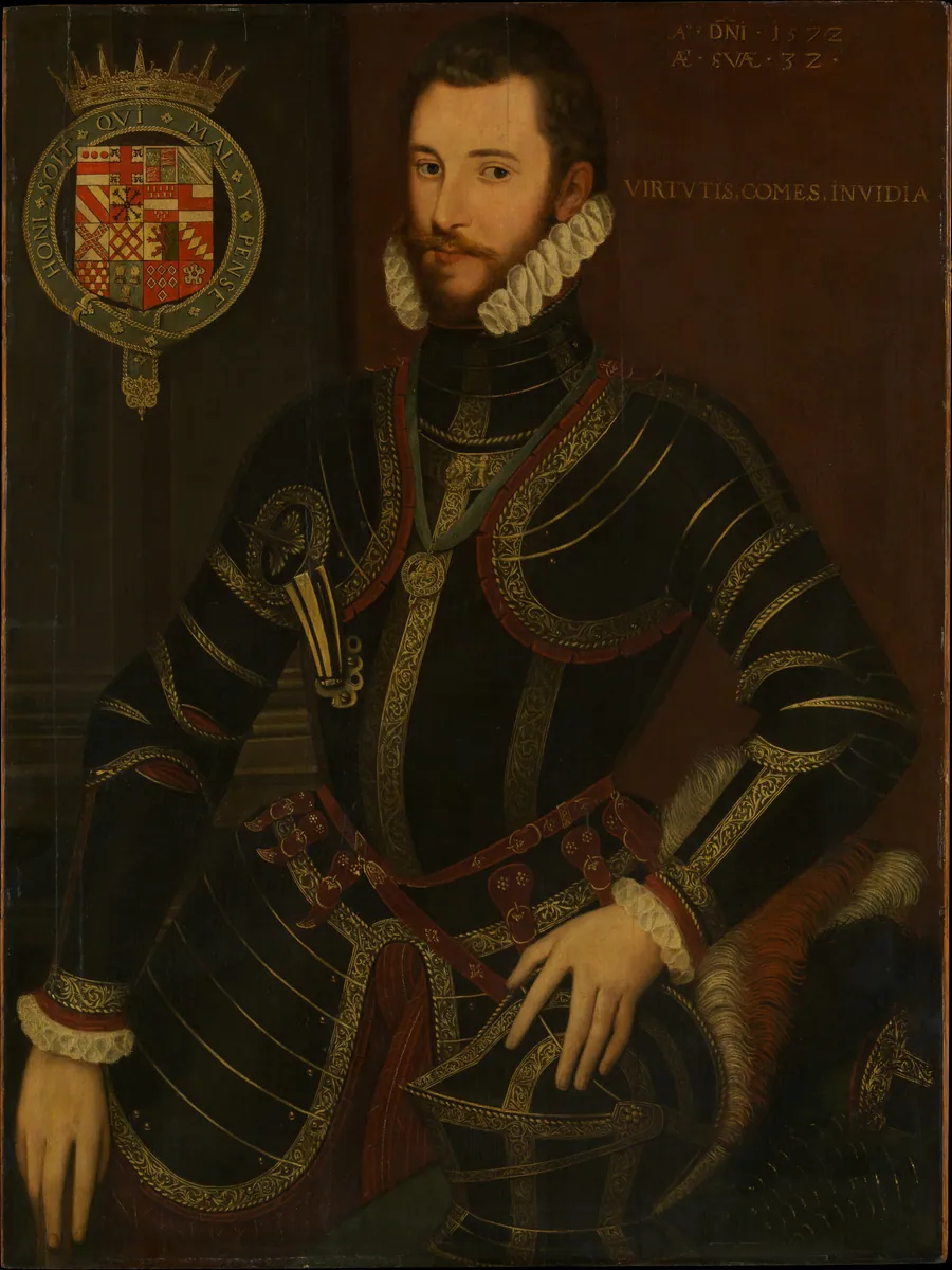 Portrait of Walter Devereux (1539–1576), First Earl of Essex by British Painter