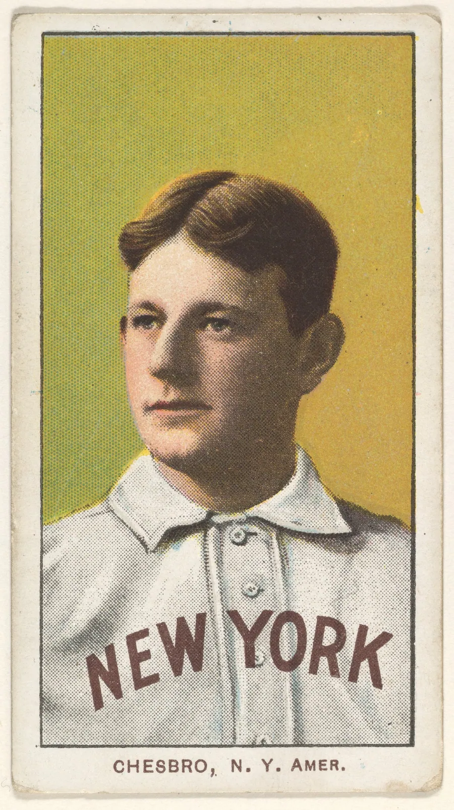 Chesbro, New York, American League, from the White Border series (T206) for the American Tobacco Company by American Tobacco Company