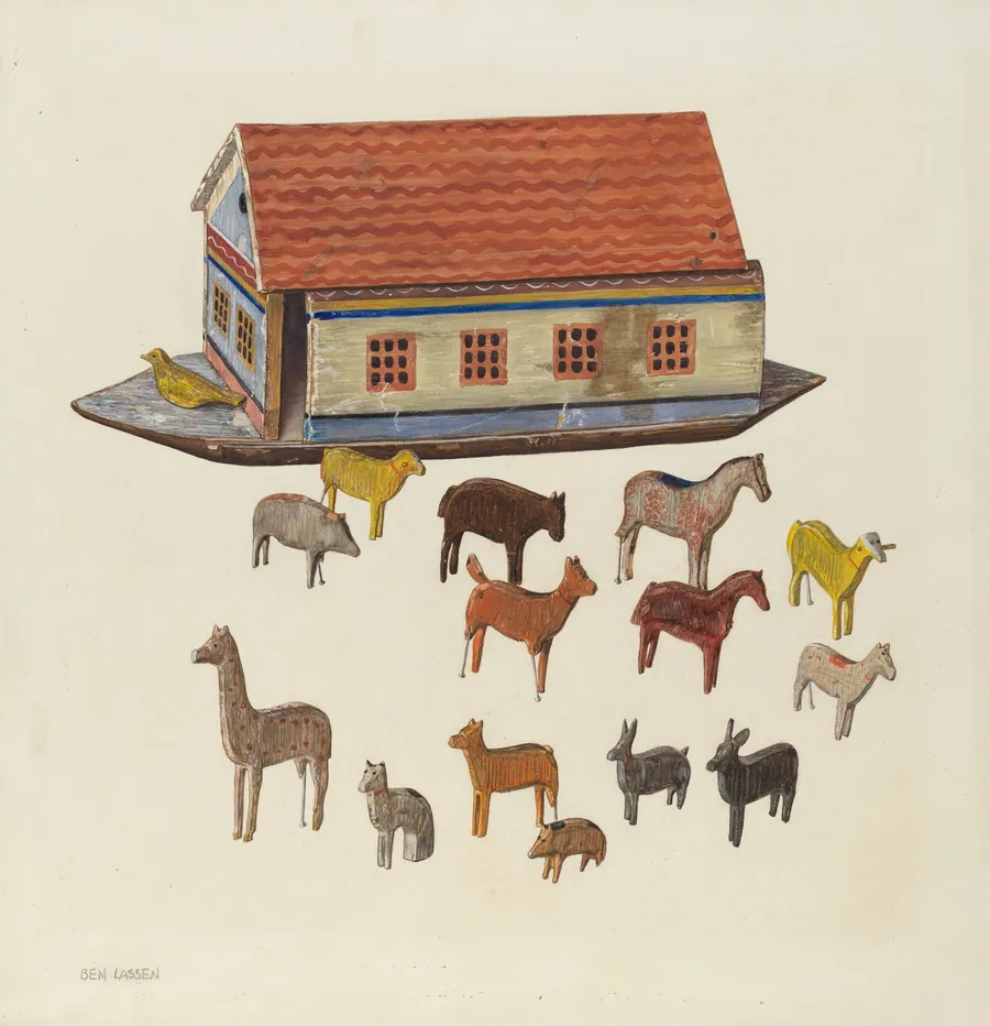 Noah's Ark and Animals by Ben Lassen