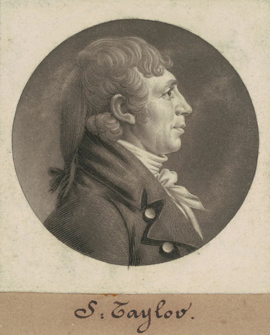 S. Taylor by Charles B. J. Févret de Saint-Mémin