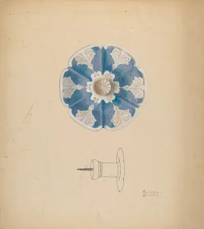 Parian Ware Tie Back