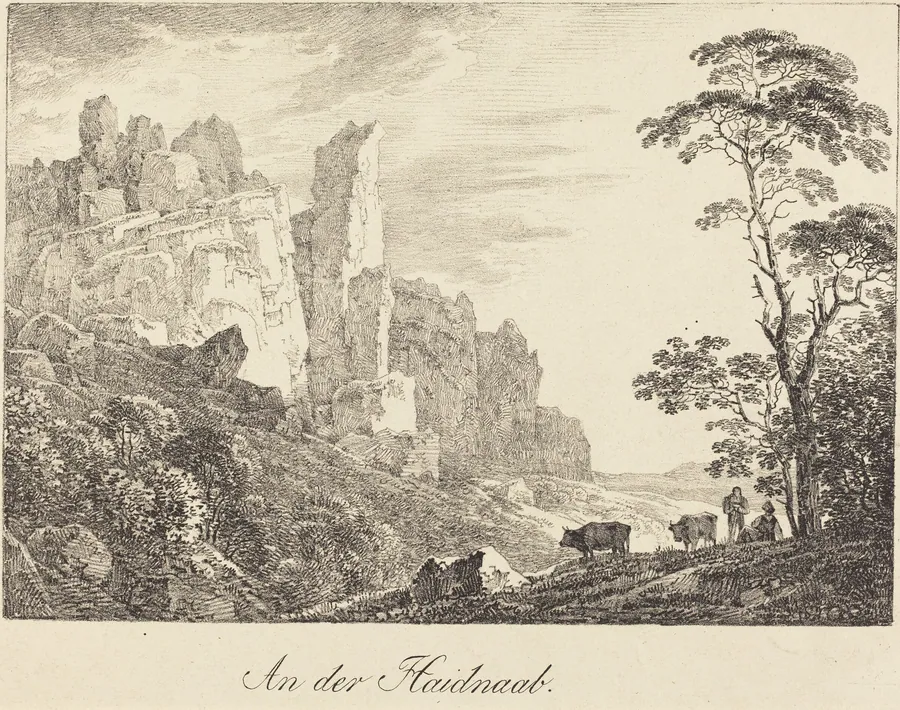 An der Haidnaab by Max Joseph Wagenbauer