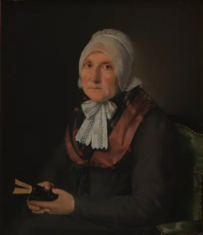 Maria Magdalena Jensen, f. Jessen, kunstnerens moder