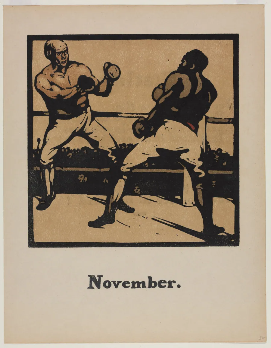 An Almanac of Twelve Sports: Boxing by William Nicholson