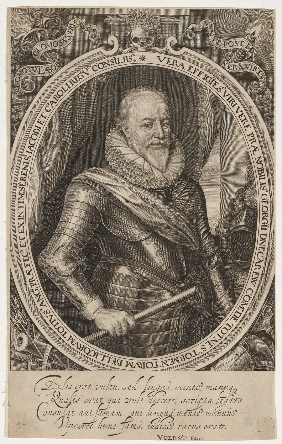 George Carew, Earl of Totnes by Robert van Voerst