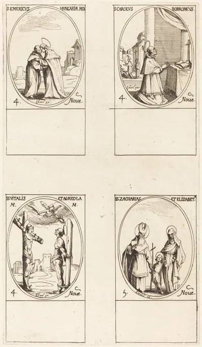 St. Emeric; St. Charles Borromeo; St. Vitalis & Agricola; Sts. Zachary & Elizabeth