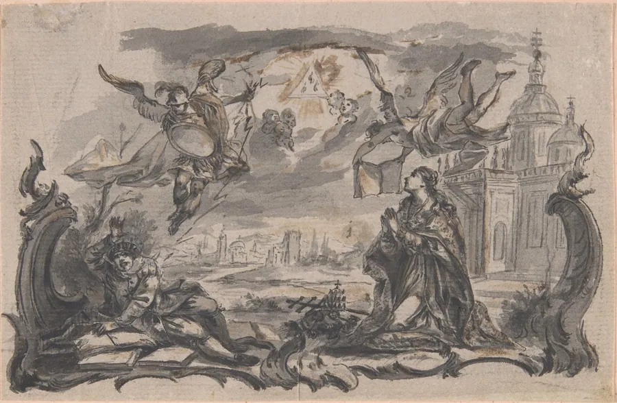 Design for Book Illustration by Franz Sigrist