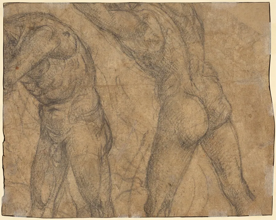 Two Nude Figures [verso] by Luca Signorelli