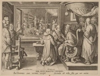 Ser, Sive Sericus Vermis (Silk, or the Silkworm)