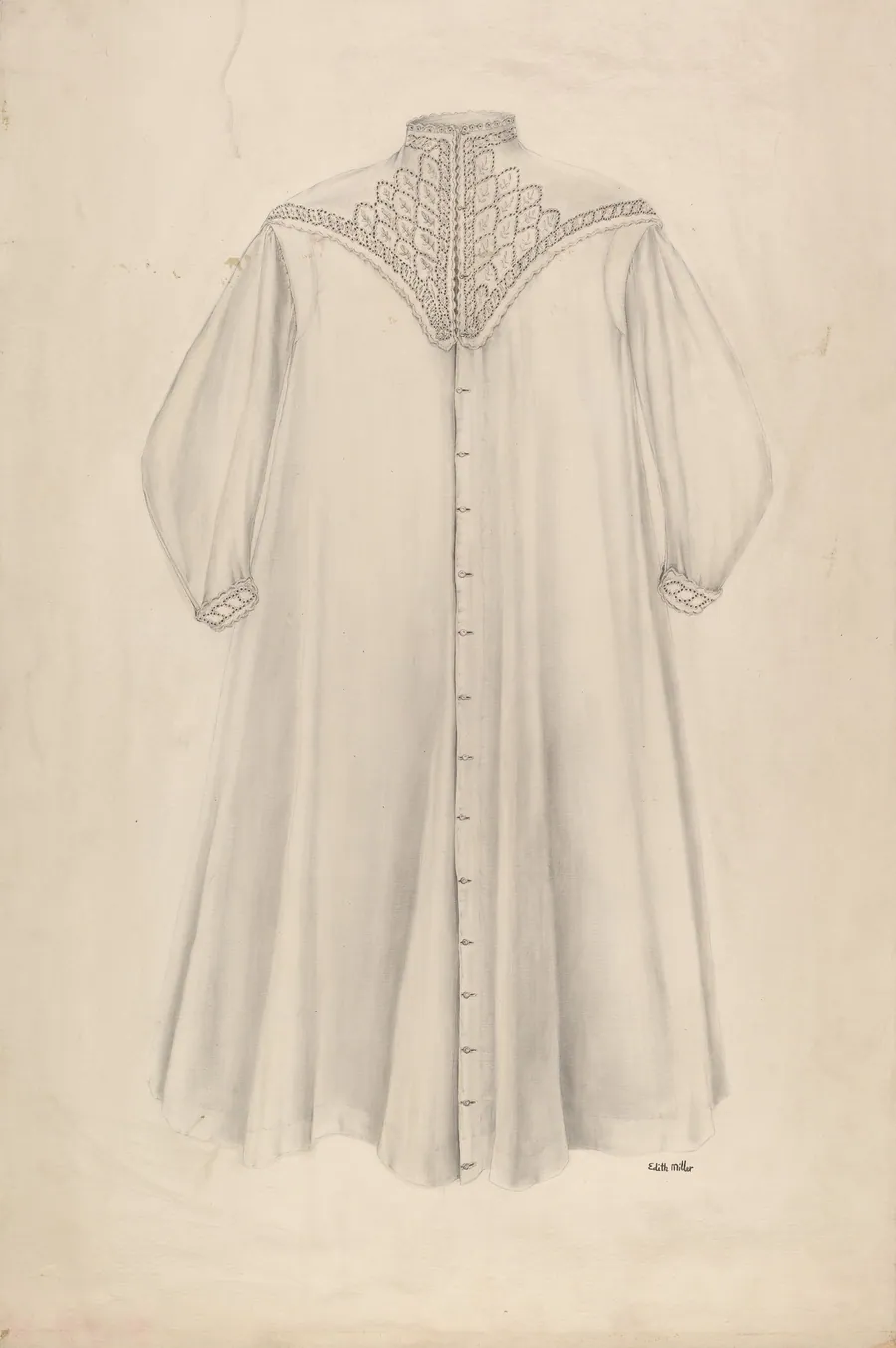 Woman's Nightgown by Edith Miller