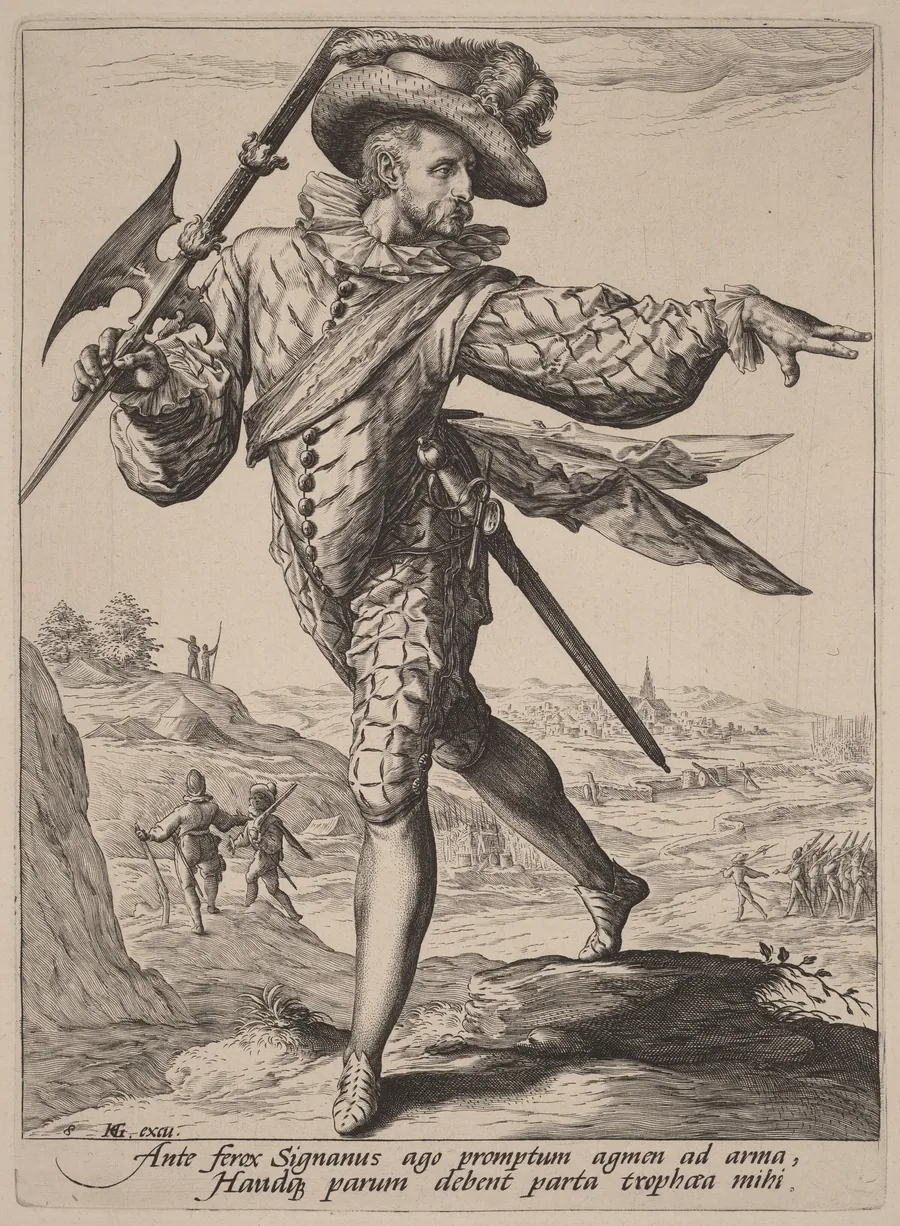 Sergeant by Jacques de Gheyn II