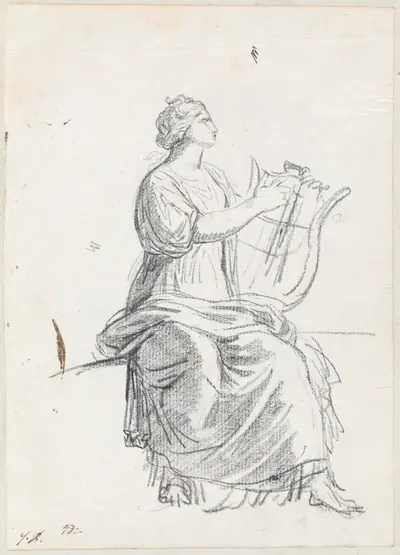 Woman with a Lyre
