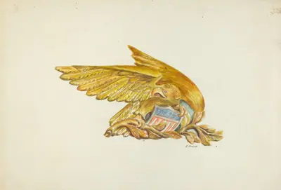 Ship's Stern Ornament