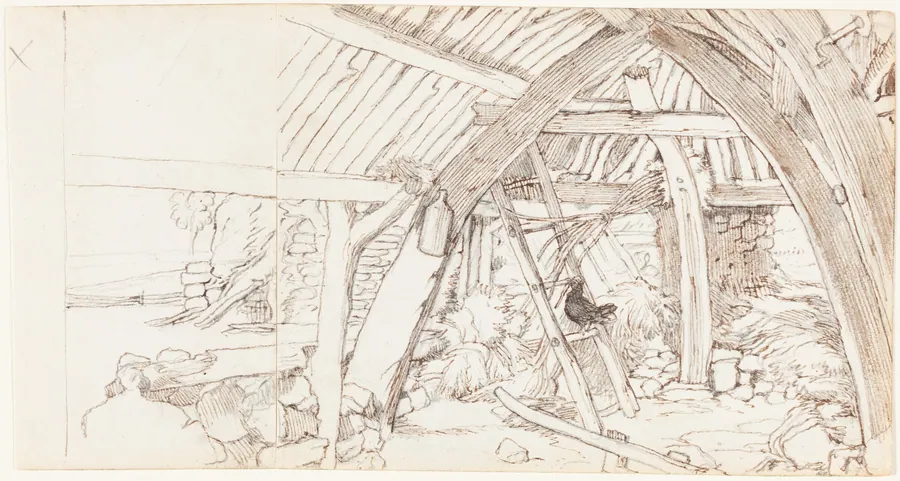 The Barn by Sir Edwin Landseer