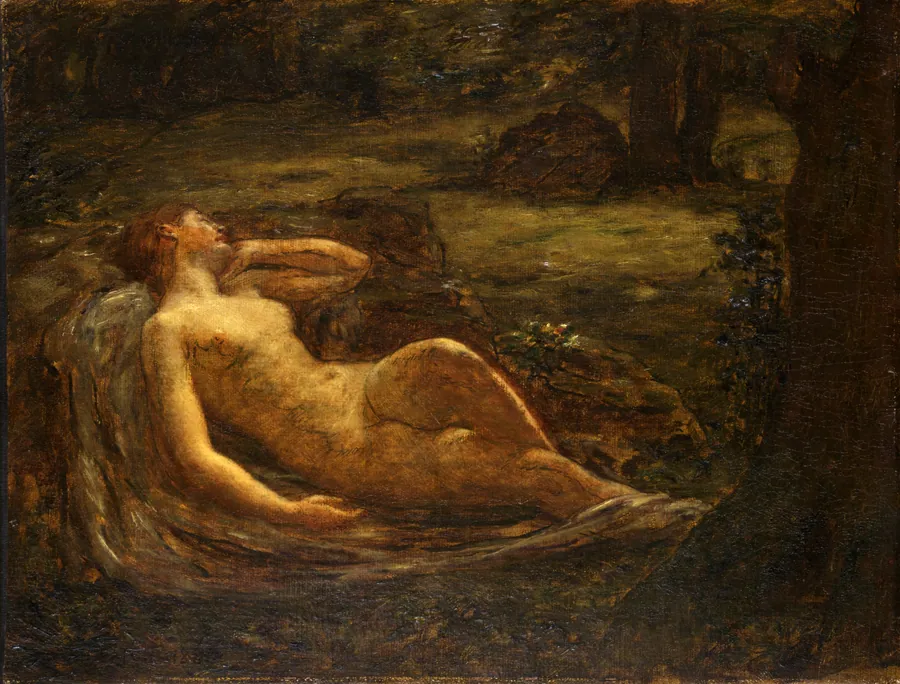 Ariadne by Wyatt Eaton, born Philipsburg, Quebec 1849-died Newport, RI 1896