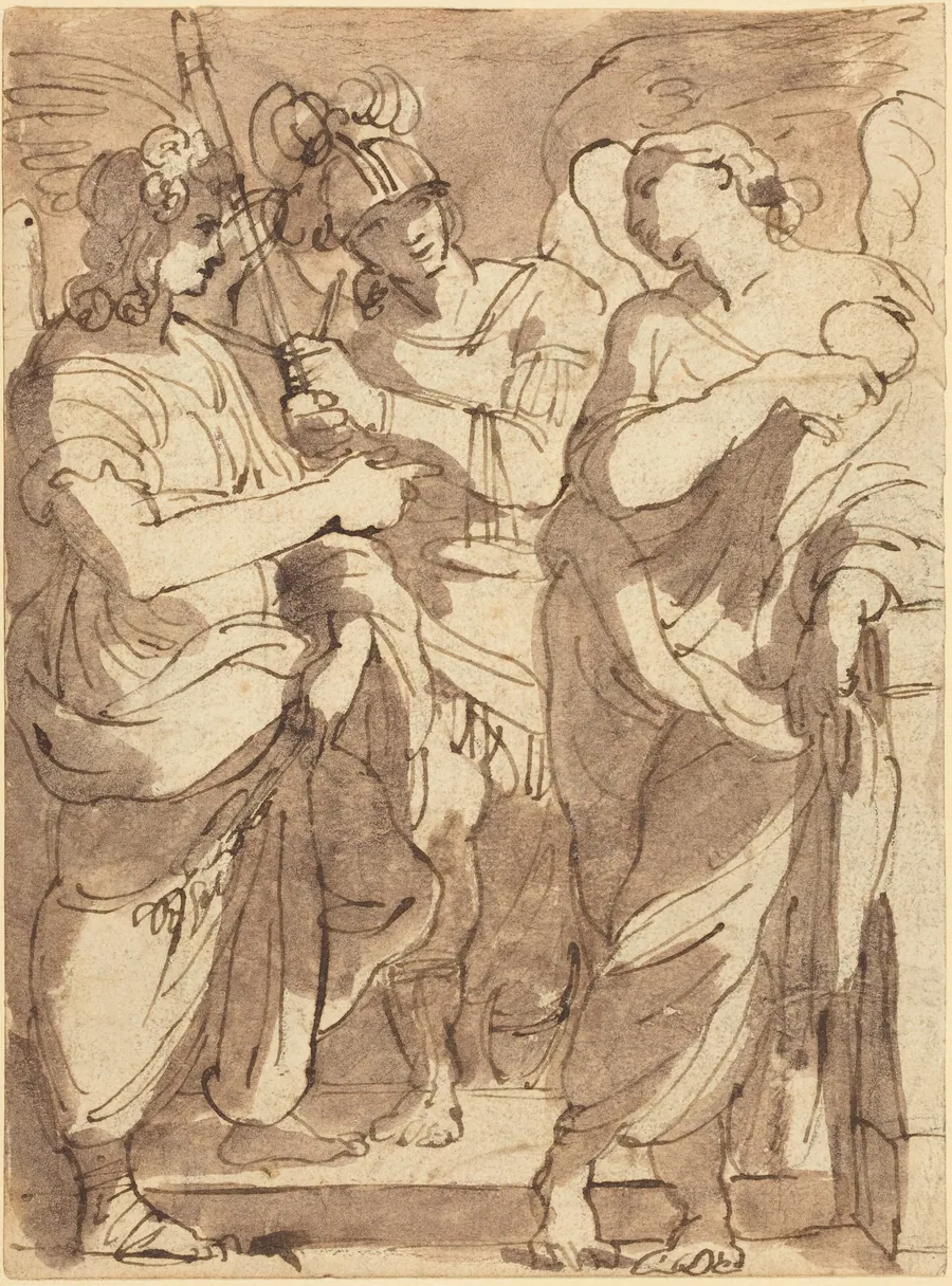 Allegory of Justice by Felice Giani