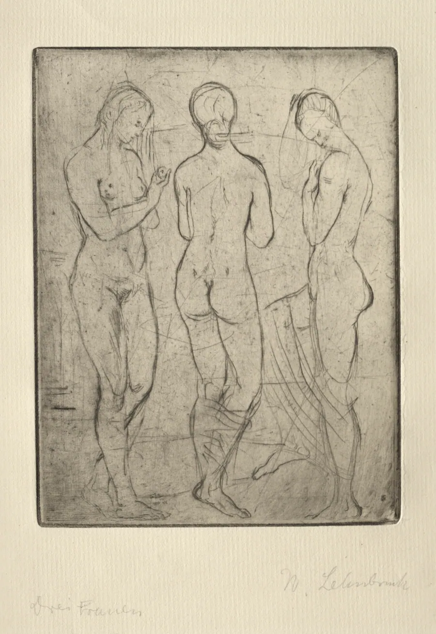 Three Women by Wilhelm Lehmbruck