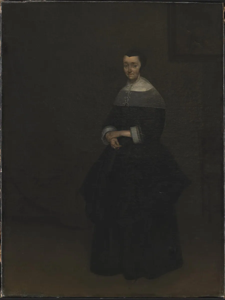 Dameportræt by Gerard ter Borch
