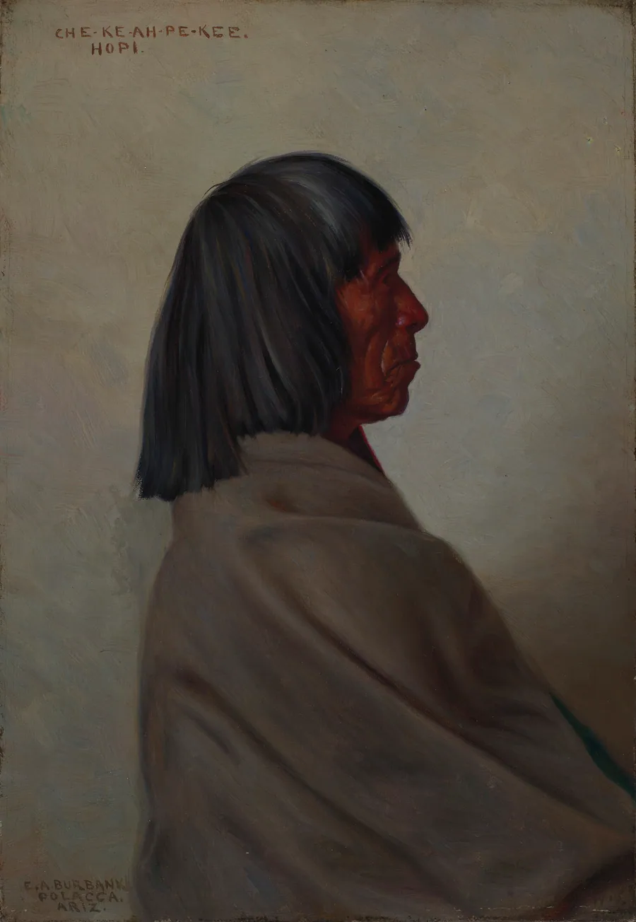 Che-ke-ah-pe-kee by Elbridge Ayer Burbank, born Harvard, IL 1858-died San Francisco, CA 1949
